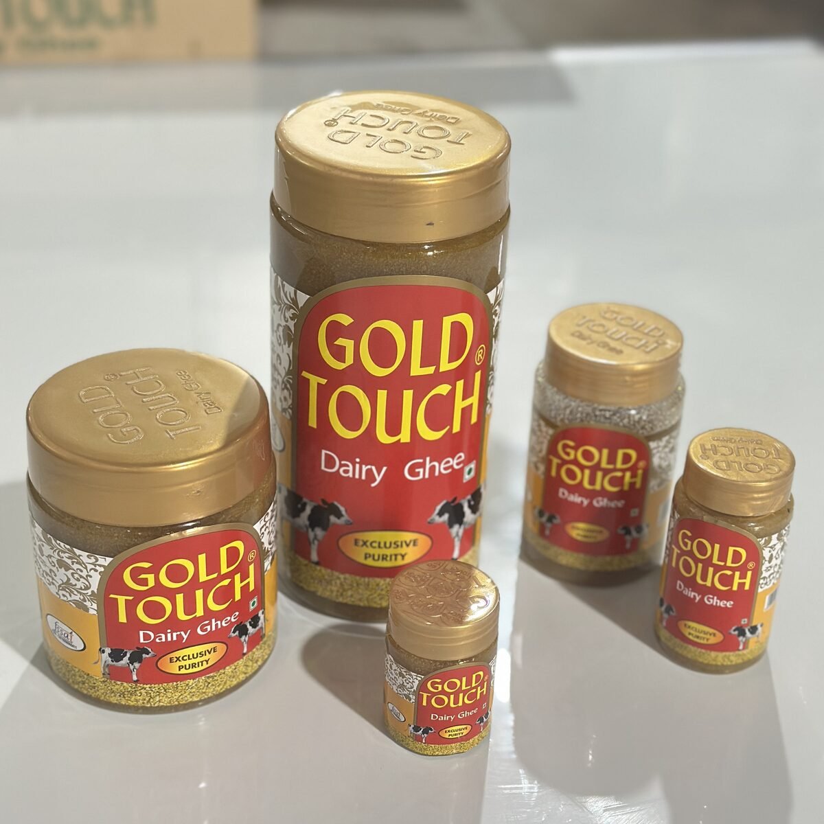Home-cooked thali finished with Gold Touch ghee
